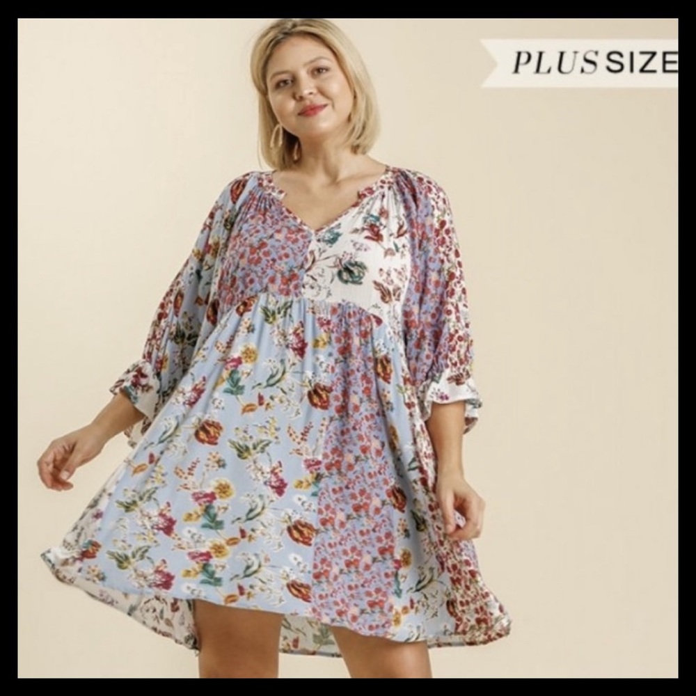🌺Umgee Babydoll Dress in Size 1XL🌺